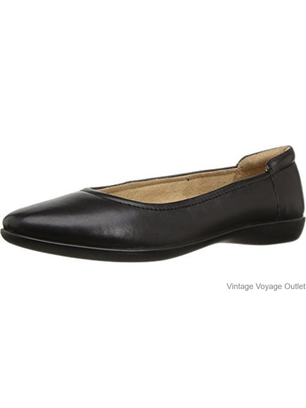 Women's Leather Ballet Flats Slip-On Comfort Cushioned